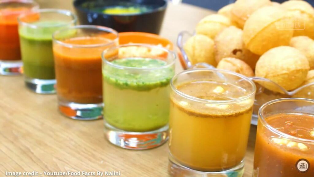 છ ફ્લેવરના પાણીપુરી નું પાણી | pani puri nu pani banavani rit