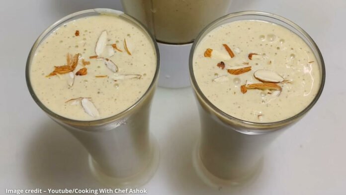 ડ્રાયફ્રૂટ મિલ્ક શેક બનાવવાની રીત - dry fruits milkshake banavani rit - dry fruits milkshake recipe in gujarati - ડ્રાયફ્રૂટ મિલ્કશેક બનાવવાની રીત