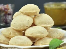 તર્યા વગર પાણીપુરી ની પૂરી બનાવવાની રીત - Tarya vagar panipuri ni puri banavani rit - Non Fried panipuri puri recipe in gujarati