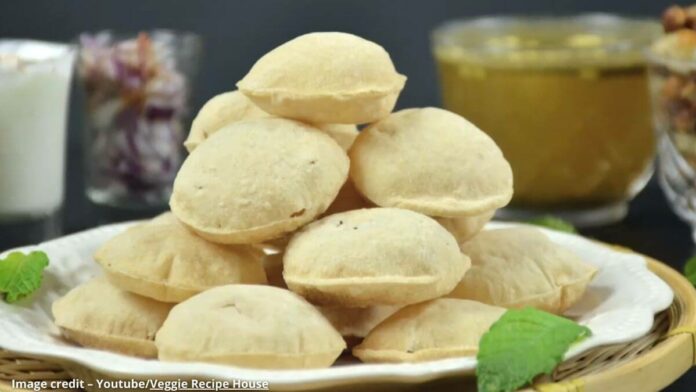 તર્યા વગર પાણીપુરી ની પૂરી બનાવવાની રીત - Tarya vagar panipuri ni puri banavani rit - Non Fried panipuri puri recipe in gujarati