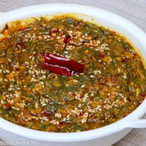 પાલક નું શાક - Palak nu shaak - Palak nu shaak banavani rit - Palak nu shaak recipe in gujarati
