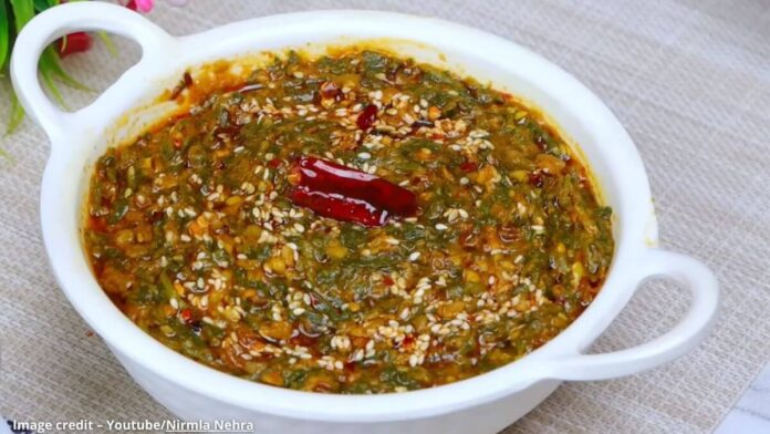 પાલક નું શાક - Palak nu shaak - Palak nu shaak banavani rit - Palak nu shaak recipe in gujarati