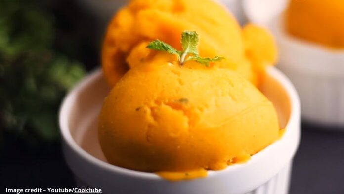 Mango Sorbet - મેંગો સોરબેટ - Mango Sorbet banavani rit - મેંગો સોરબેટ બનાવવાની રીત - Mango Sorbet recipe