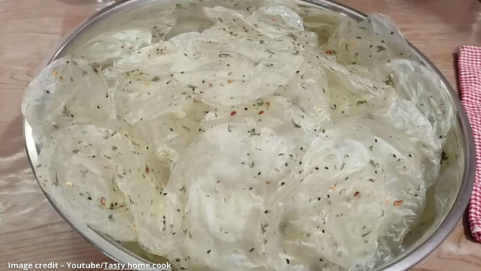 ચોખા ના પાપડ - chokha na papad - ચોખા ના પાપડ બનાવવાની રીત - chokha na papad banavani rit - chokha na papad banavani recipe - chokha na papad recipe in gujarati