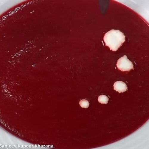 બીટ નો સૂપ - Beet no soup - બીટ નો સૂપ બનાવવાની રીત - Beet no soup banavani rit - Beetroot soup recipe