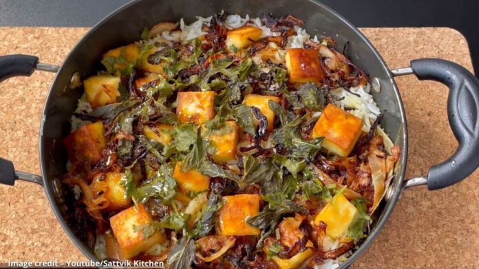 પનીર બિરીયાની - Paneer Biryani - પનીર બિરીયાની બનાવવાની રીત - Paneer Biryani banavani rit