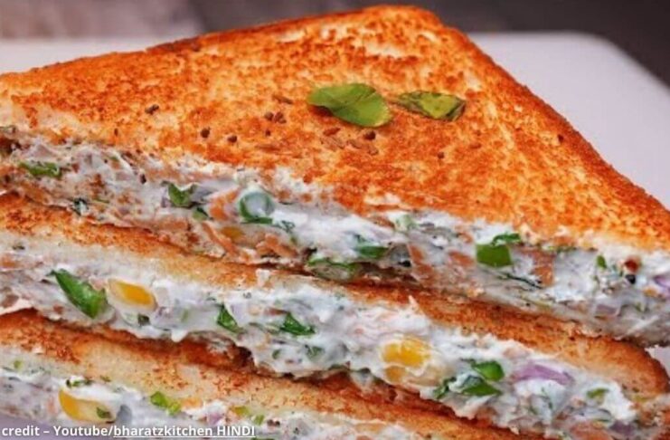 દહીં વેજીટેબલ સેન્ડવીચ - Dahi vegetable sandwich - દહીં વેજીટેબલ સેન્ડવીચ બનાવવાની રીત - Dahi vegetable sandwich banavani rit