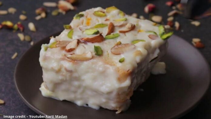 મલાઈ કેક - Malai cake - મલાઈ કેક બનાવવાની રીત - Malai cake banavani rit - Malai cake recipe in gujarati