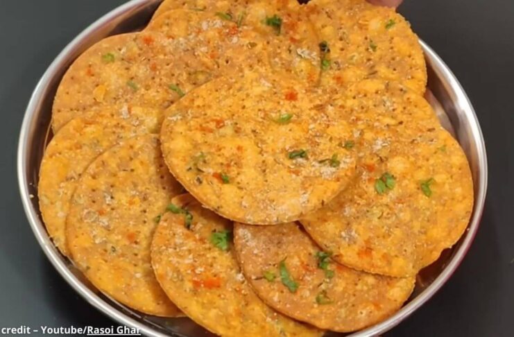 ઘઉંના લોટની મસાલા પાપડી - Ghau na lot ni masala papdi - ઘઉંના લોટની મસાલા પાપડી ની રેસીપી - Ghau na lot ni masala papdi recipe