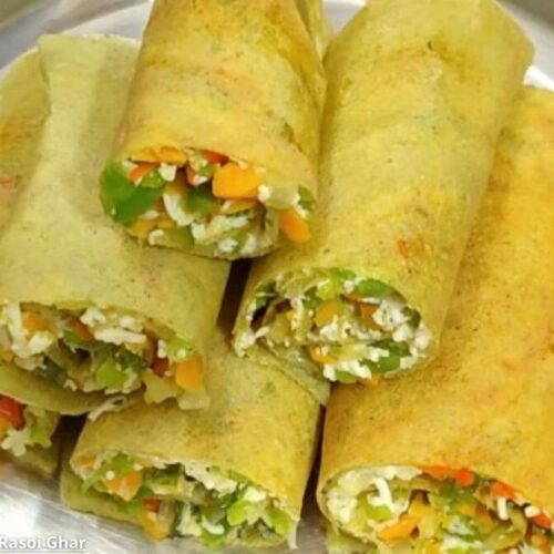 મગદાળ સ્ટફિંગ ચીલા - Magdal stuffing chila - મગદાળ સ્ટફિંગ ચીલા બનાવવાની રેસીપી - Magdal stuffing chila banavani recipe
