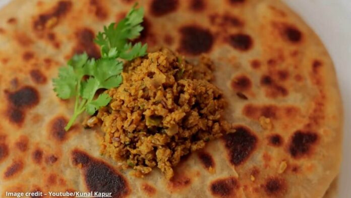 સોયા ચંગસ પરોઠા - Soya chunks parotha - સોયા ચંગસ પરોઠા બનાવવાની રીત - sSoya chunks parotha banavani rit