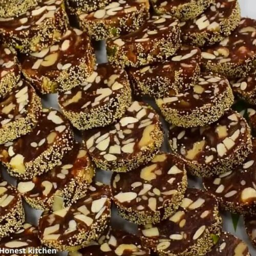 મિક્સ ડ્રાયફ્રુટ રોલ - Mix Dry Fruit roll - મિક્સ ડ્રાયફ્રુટ રોલ બનાવવાની રીત - Mix Dry Fruit roll banavani rit