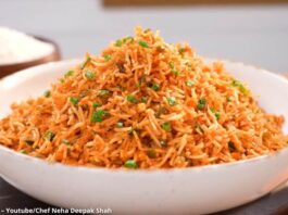 સેજવાન ફ્રાઇડ રાઈસ - schezwan fried rice - સેજવાન ફ્રાઇડ રાઈસ બનાવવાની રેસીપી - schezwan fried rice banavani recipe