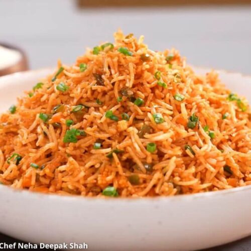 સેજવાન ફ્રાઇડ રાઈસ - schezwan fried rice - સેજવાન ફ્રાઇડ રાઈસ બનાવવાની રેસીપી - schezwan fried rice banavani recipe