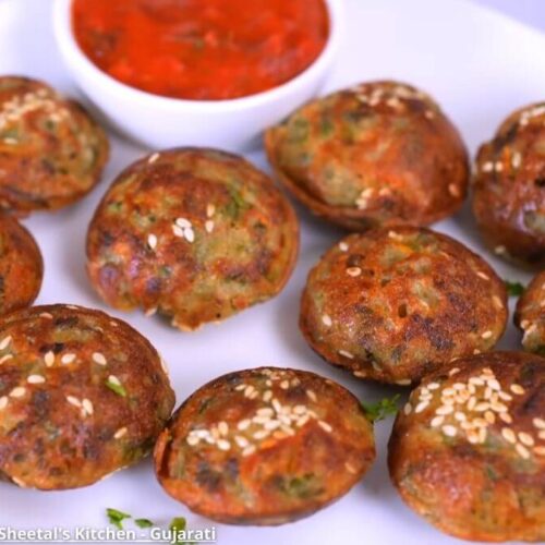 બાજરા ના લોટ ના અપ્પમ બનાવવાની રીત - Bajra na lot na appam banavani rit