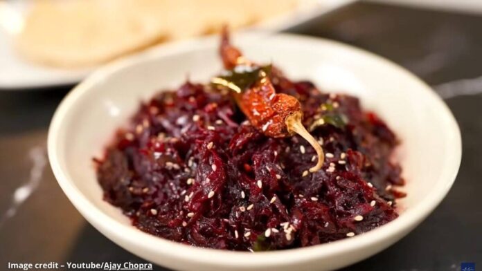 બીટ નું શાક - Beet nu shaak