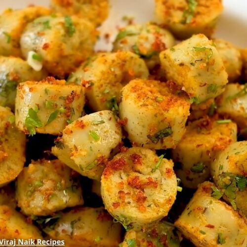 મસાલા ખીચું બાઇટ્સ બનાવવાની રેસીપી - Masala khichu bytes banavani recipe