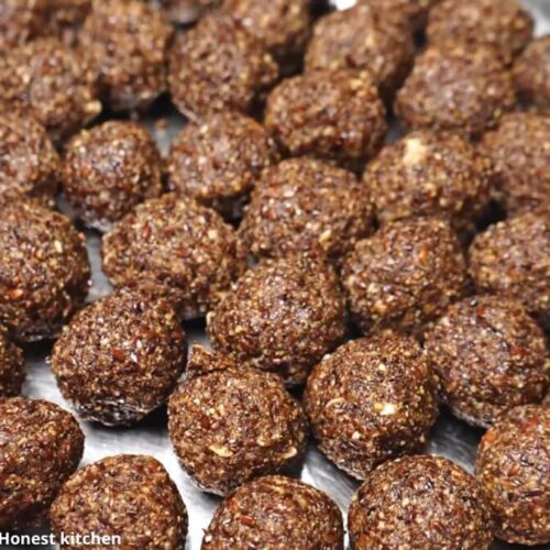 અળસી ના લાડુ - Alsi na ladoo