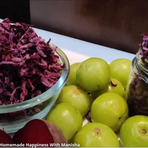 આમળા બીટ નો મુખવાસ - Amla beet no mukhvas
