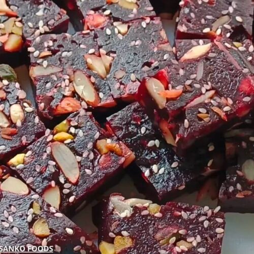 બીટ નો બૉમ્બે હલવો - Beet no bombay halwo
