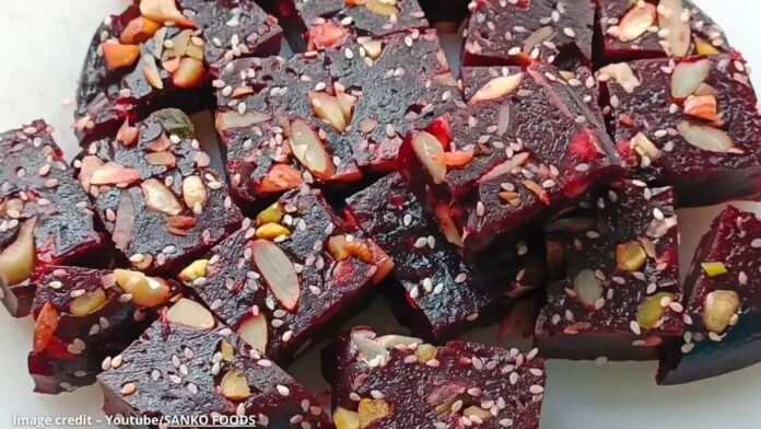 બીટ નો બૉમ્બે હલવો - Beet no bombay halwo