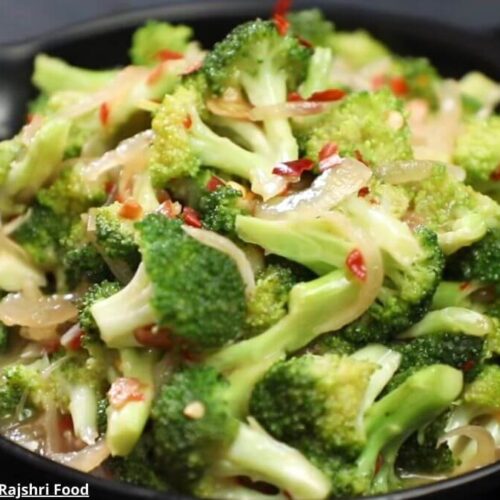બટર ગાર્લિક બ્રોકલી - Butter garlic broccoli