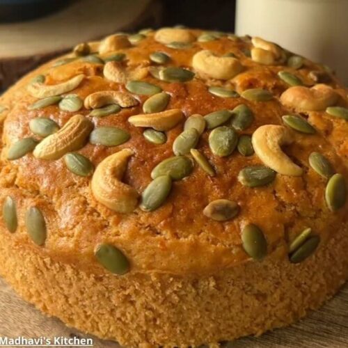 Gajar ni cake - ગાજર ની કેક