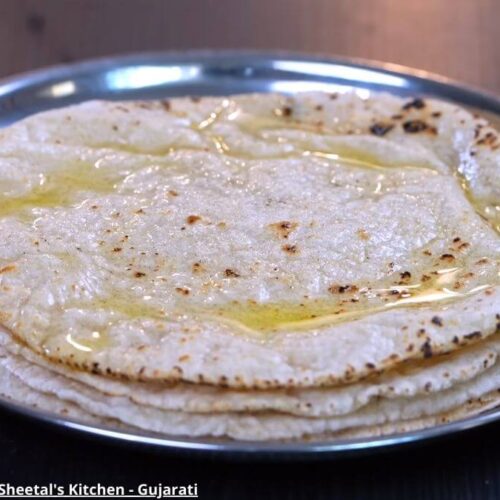 Juvar ni rotli - જુવાર ની રોટલી