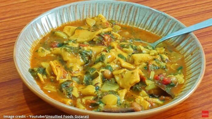 મૂળા ઢોકળી - Muda dhokli