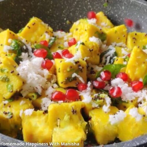 Khandvi bites - ખાંડવી બાઈટ્સ