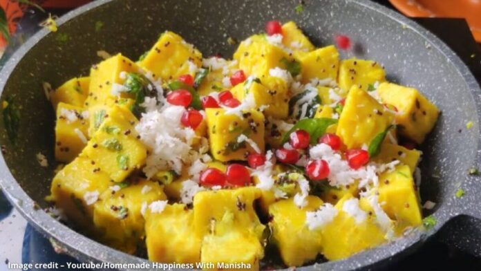 Khandvi bites - ખાંડવી બાઈટ્સ