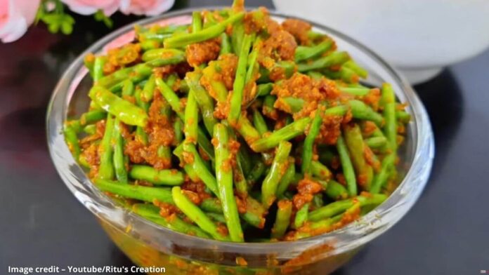 Lili mogri nu athanu - લીલી મોગરી નું અથાણું