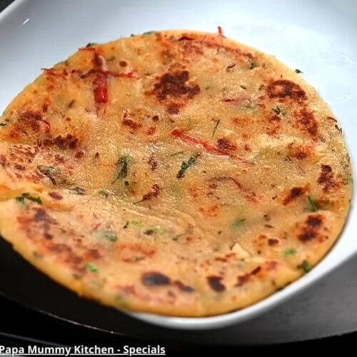 Mula pauva na parotha - મૂળા પૌવા ના પરોઠા