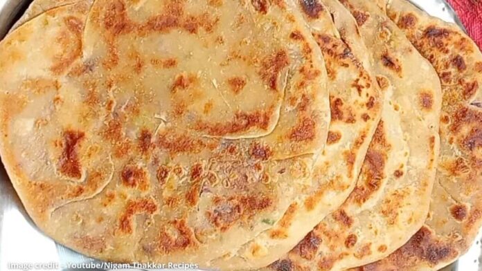 Ratadu stuffed parotha - રતાળુ સ્ટફ્ડ પરોઠા
