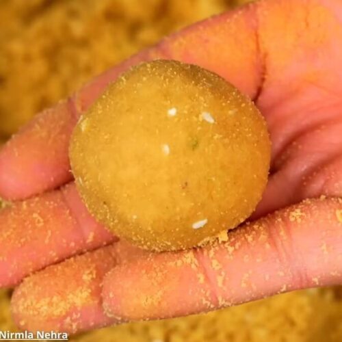 Tal singdana na ladoo - તલ સીંગદાણા ના લાડુ
