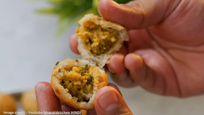 Soji vatana ni kachori - સોજી વટાણા ની કચોરી