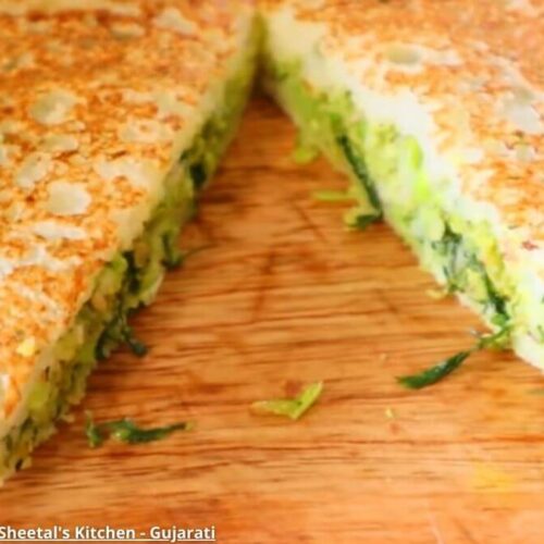 Vatana stuffing uttapam - વટાણા સ્ટફિંગ ઉત્તપમ