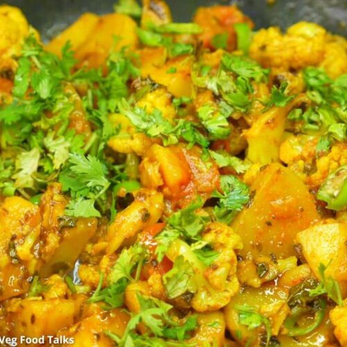 Gobi aalu nu shaak - ગોબી આલું નું શાક