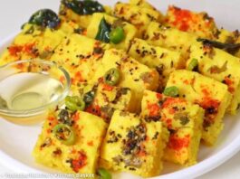 fotra vagar ni mag dal ane chana na dhokla - ફોતરા વગર ની મગ દાળ અને ચણા ના ઢોકળા