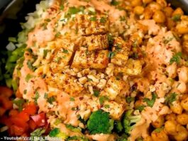 Kabuli chana nu salad - કાબુલી ચણા નું સલાડ