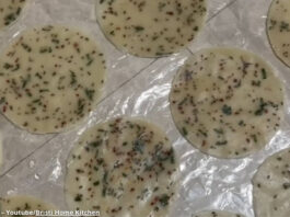Soji na papad - સોજી ના પાપડ