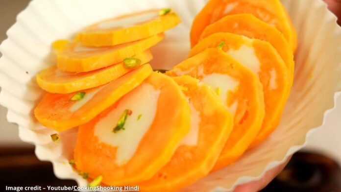 Stuffed mango kulfi - સ્ટફ્ડ મેંગો કુલ્ફી