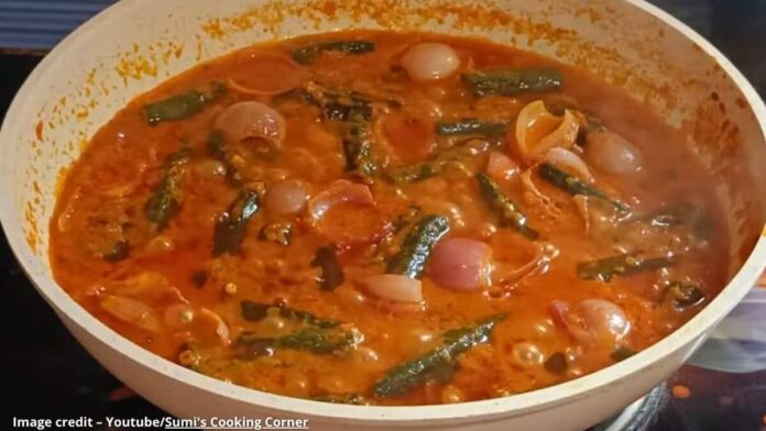Bhindi do pyaza - ભીંડી દો પ્યાઝા