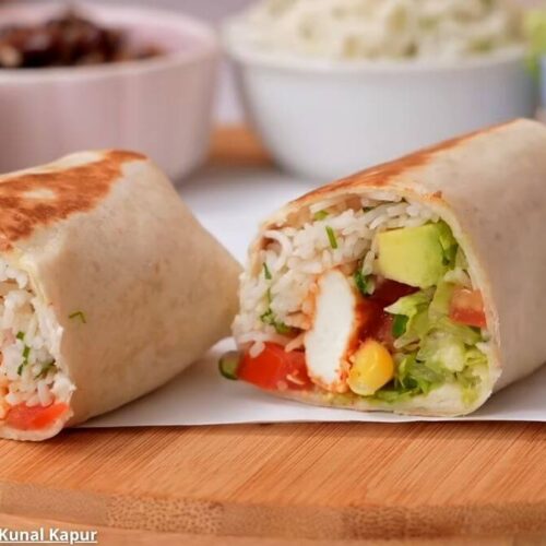 Mexican Paneer Burrito - મેક્સિકન પનીર બુરીટો
