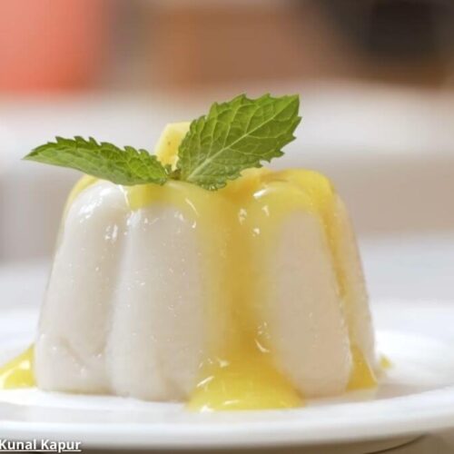 Mango Almond Pudding - મેંગો આલ્મંડ પુડિંગ