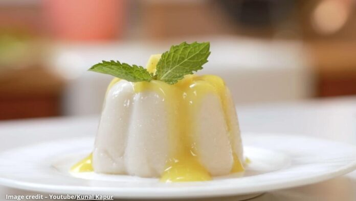 Mango Almond Pudding - મેંગો આલ્મંડ પુડિંગ