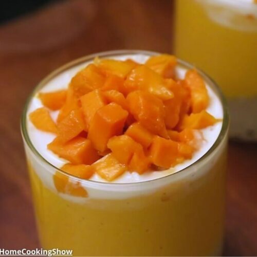 Mango sago Dessert - મેંગો સાગો ડેઝર્ટ