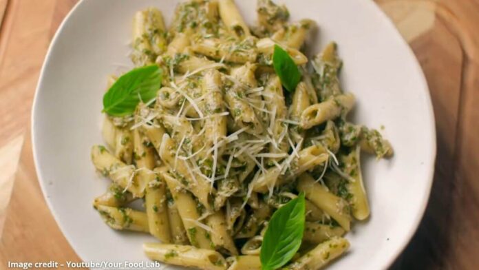 Pesto pasta - પેસતો પાસ્તા