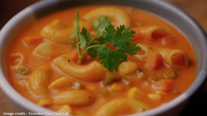 Tomato Macaroni Soup - ટોમેટો મેક્રોની સૂપ