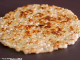 Sabudana Thalipeeth ane lili chatni - સાબુદાણા થાળીપીઠ અને લીલી ચટણી